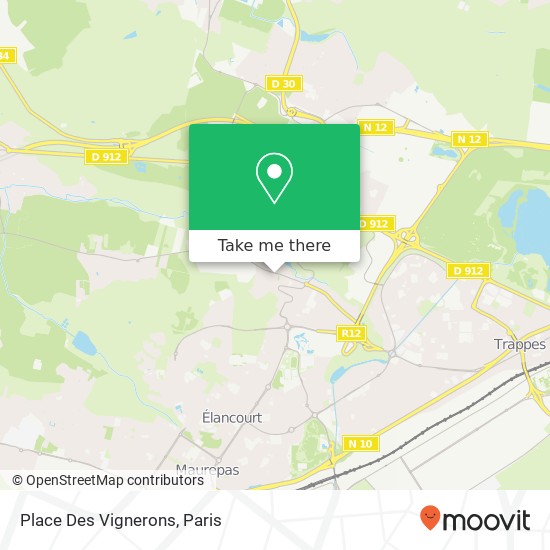 Place Des Vignerons map