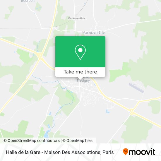 Halle de la Gare - Maison Des Associations map