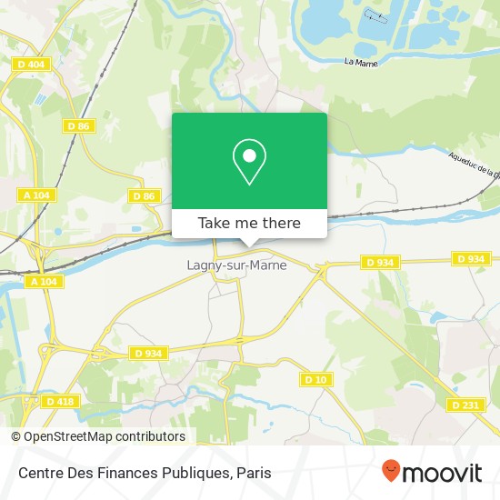 Centre Des Finances Publiques map