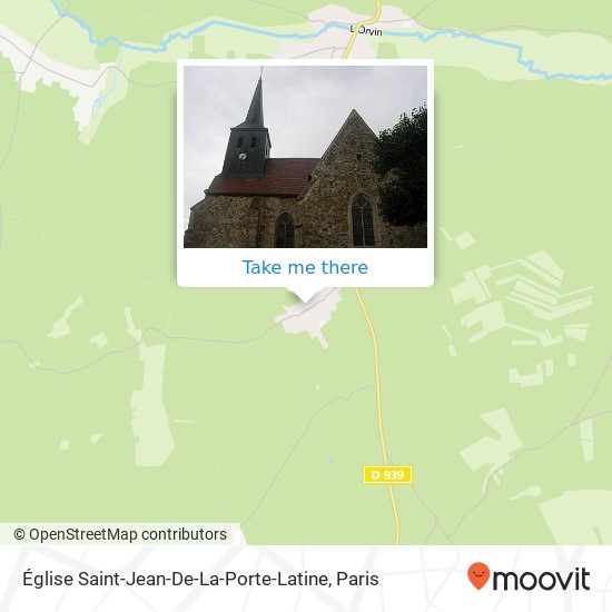 Église Saint-Jean-De-La-Porte-Latine map