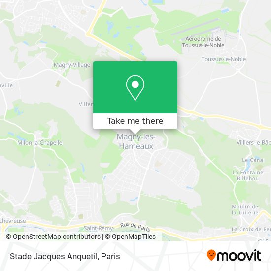 Stade Jacques Anquetil map