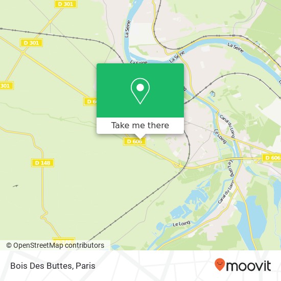 Mapa Bois Des Buttes