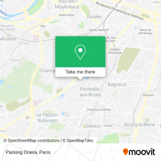 Parking Onera map