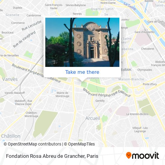 Fondation Rosa Abreu de Grancher map