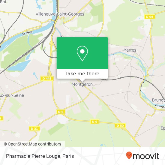 Pharmacie Pierre Louge map