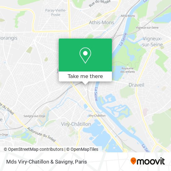 Mapa Mds Viry-Chatillon & Savigny