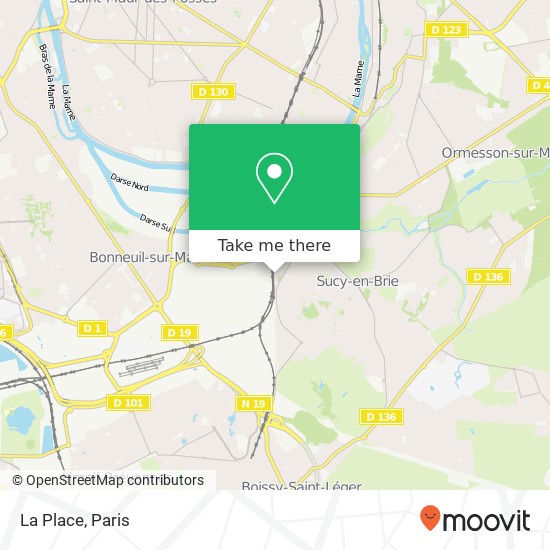 La Place map