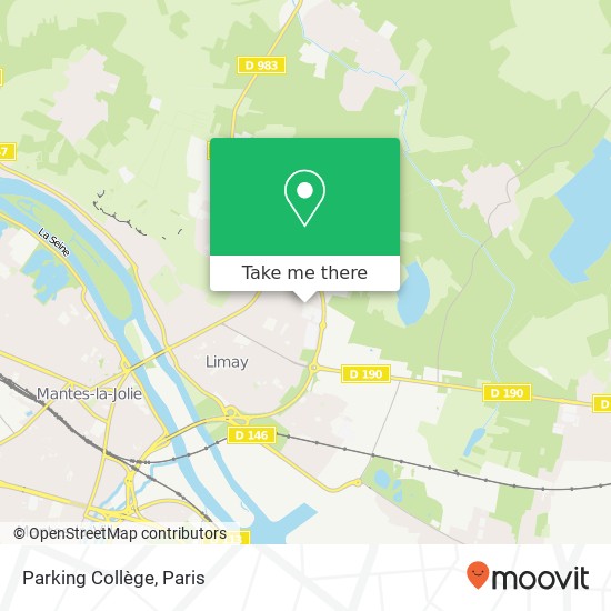 Parking Collège map