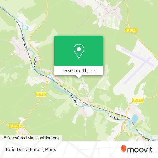 Bois De La Futaie map