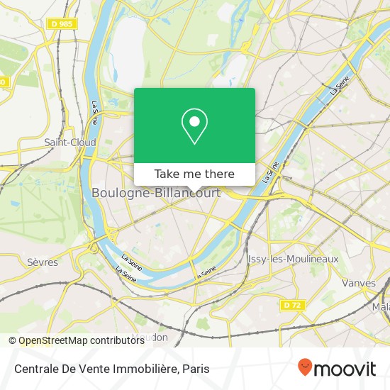 Centrale De Vente Immobilière map