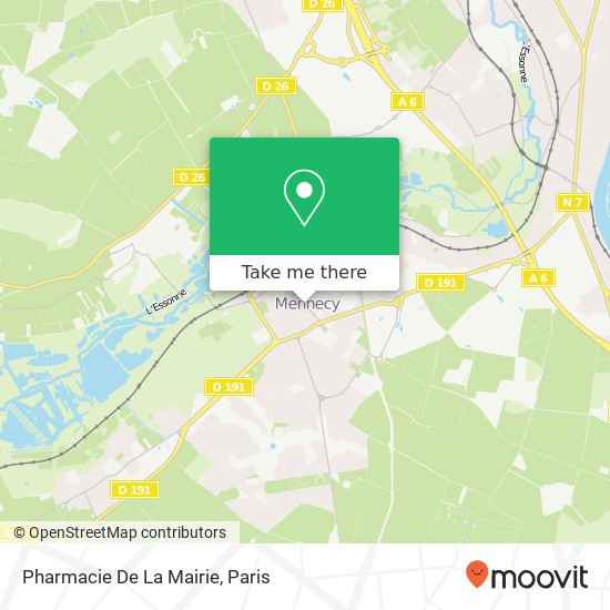 Pharmacie De La Mairie map