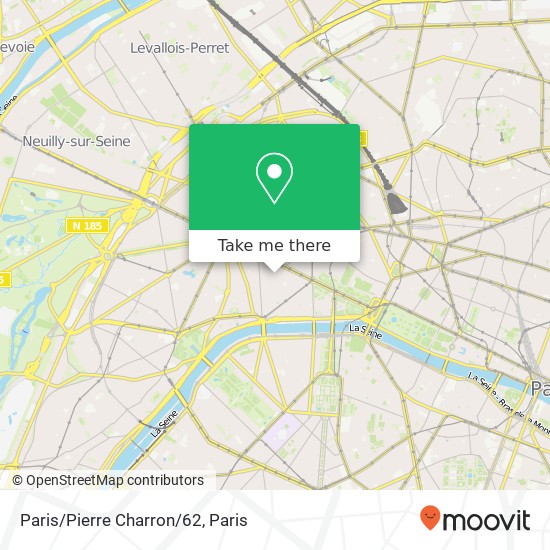 Paris/Pierre Charron/62 map
