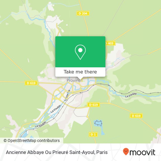 Ancienne Abbaye Ou Prieuré Saint-Ayoul map