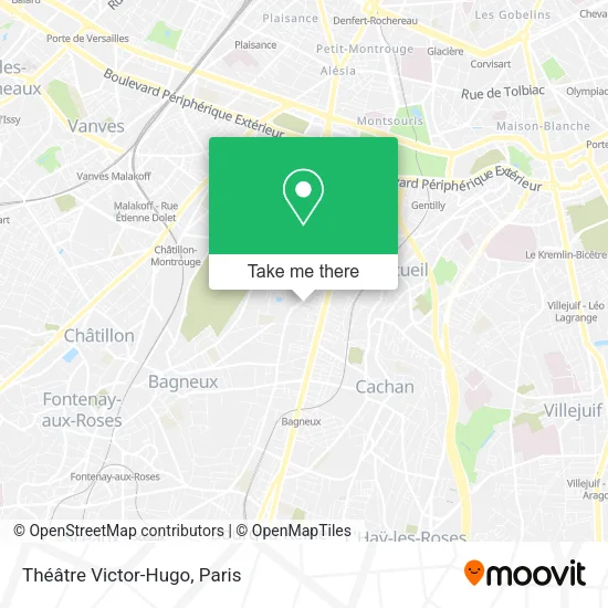 Théâtre Victor-Hugo map