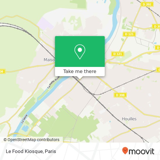 Le Food Kiosque map