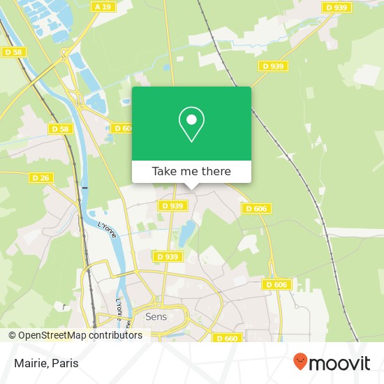 Mairie map