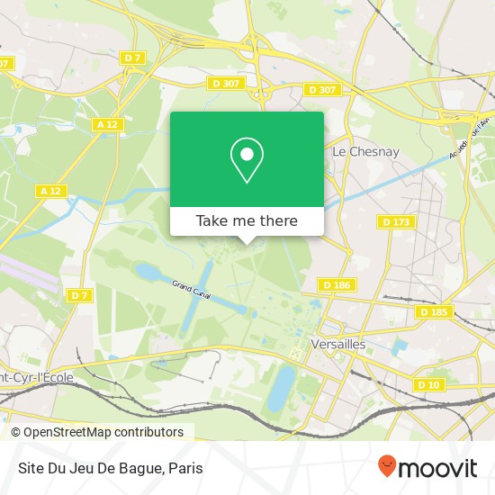Mapa Site Du Jeu De Bague