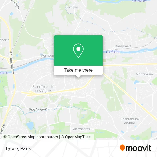 Lycée map