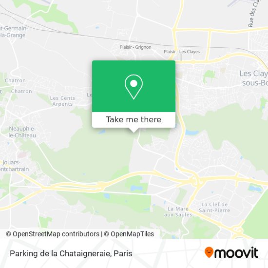 Parking de la Chataigneraie map