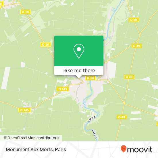 Monument Aux Morts map