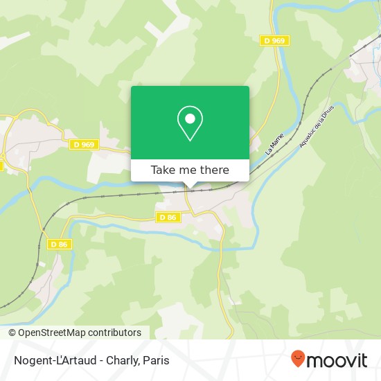 Nogent-L'Artaud - Charly map