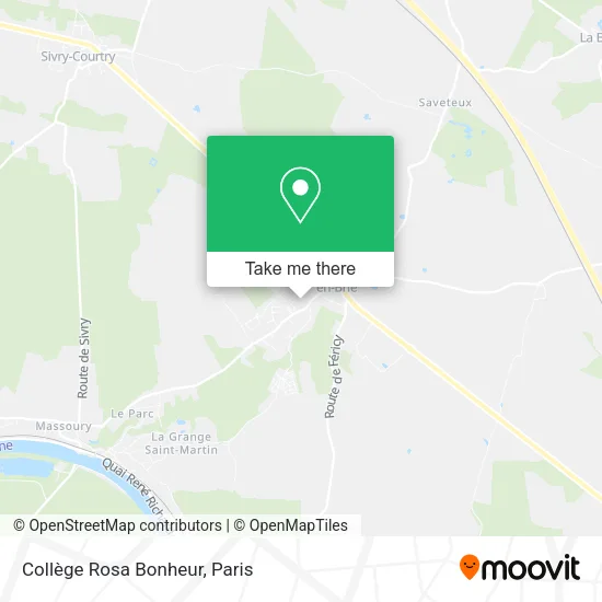 Collège Rosa Bonheur map