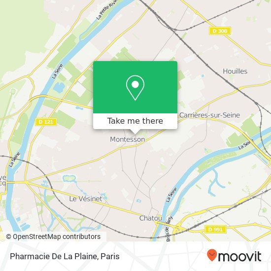 Pharmacie De La Plaine map