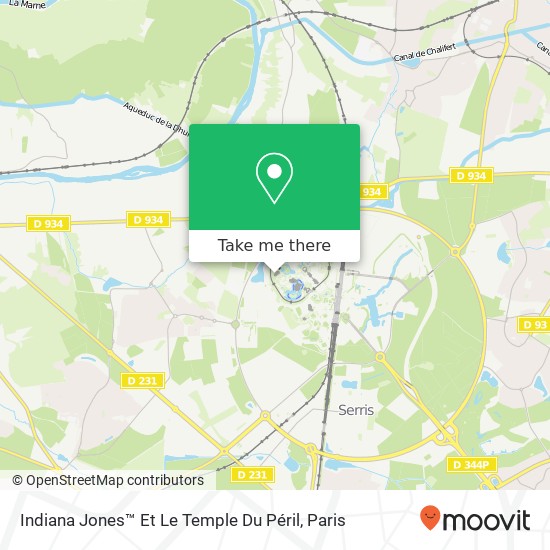 Indiana Jones™ Et Le Temple Du Péril map