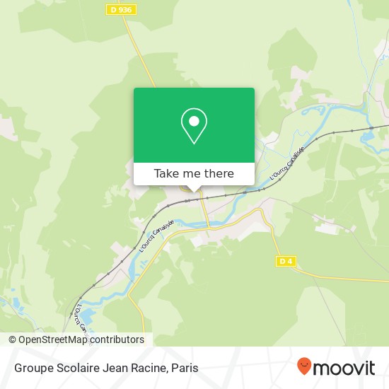 Groupe Scolaire Jean Racine map