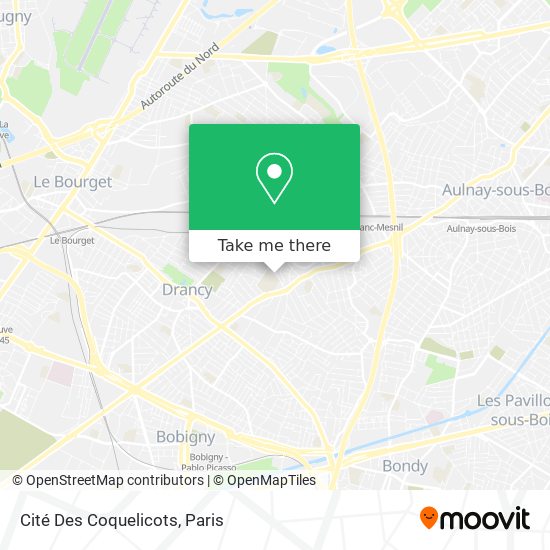 Cité Des Coquelicots map