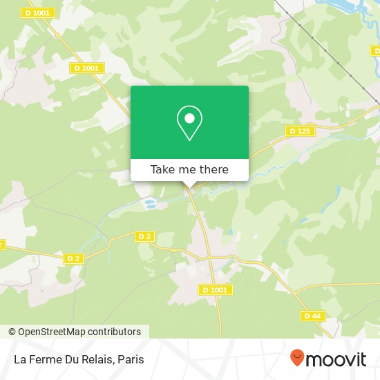 Mapa La Ferme Du Relais
