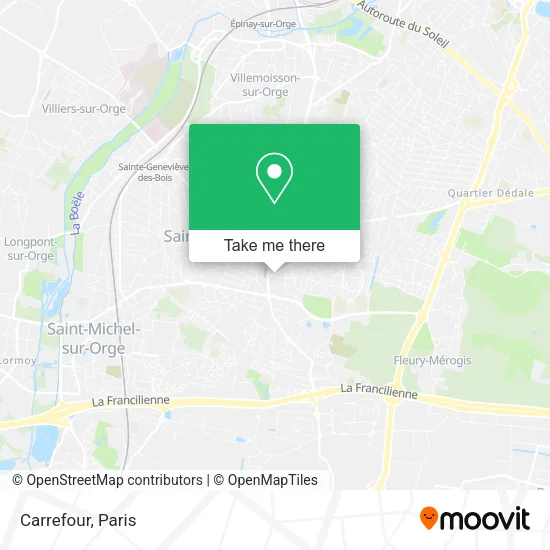 Carrefour map