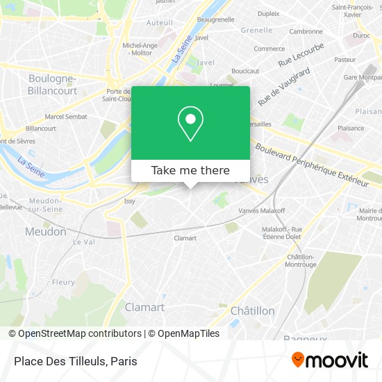 Place Des Tilleuls map