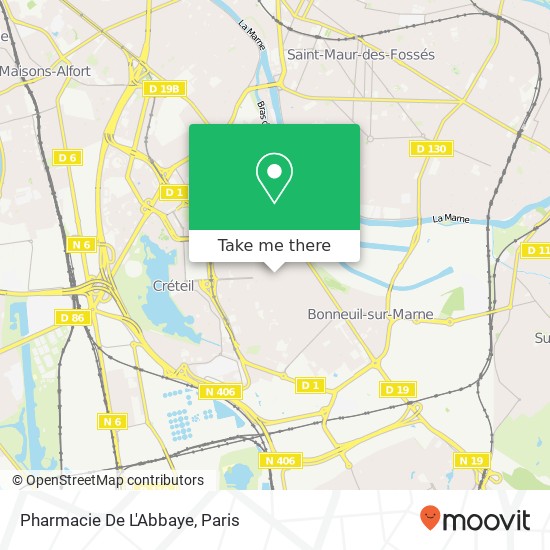 Pharmacie De L'Abbaye map