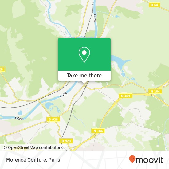 Mapa Florence Coiffure