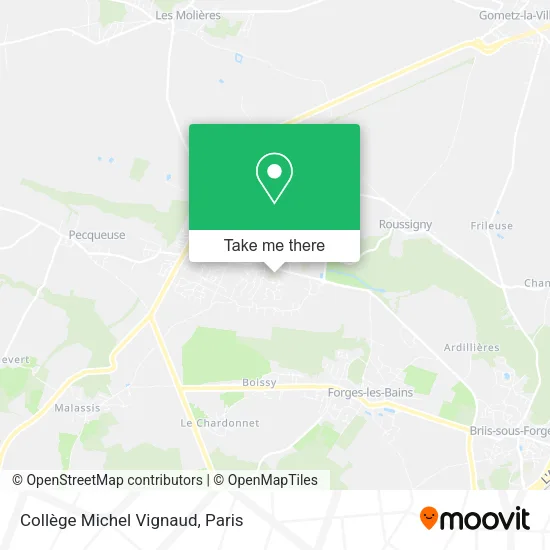 Mapa Collège Michel Vignaud