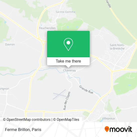 Ferme Brillon map