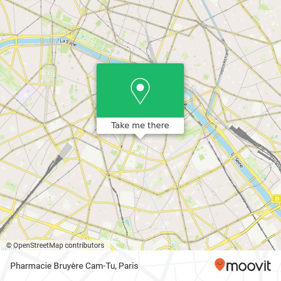 Pharmacie Bruyère Cam-Tu map
