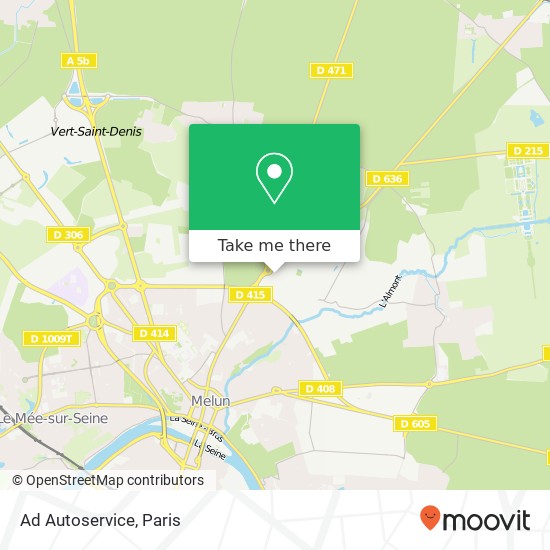 Mapa Ad Autoservice