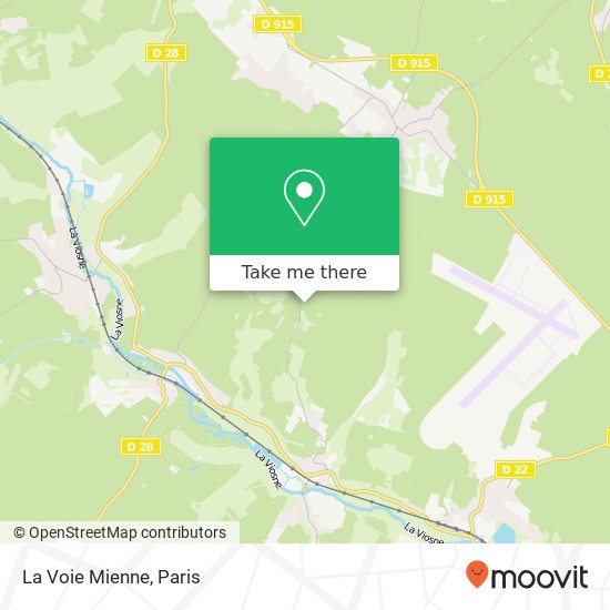 La Voie Mienne map