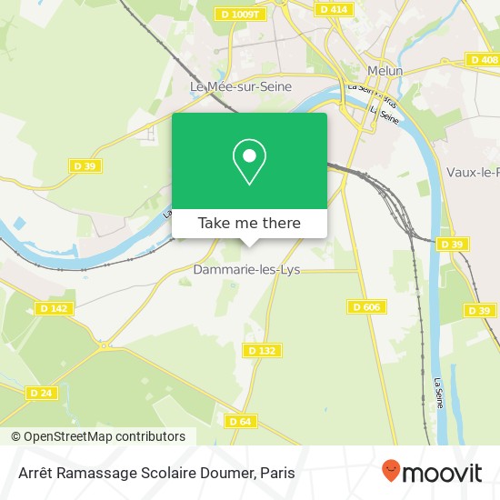 Arrêt Ramassage Scolaire Doumer map