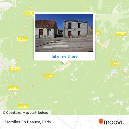 Marolles-En-Beauce map