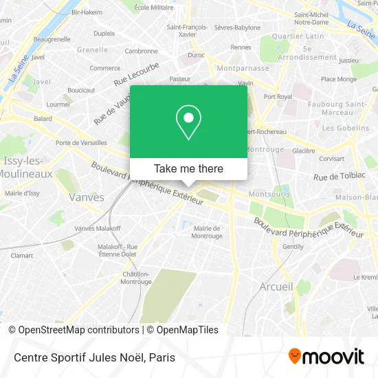 Centre Sportif Jules Noël map