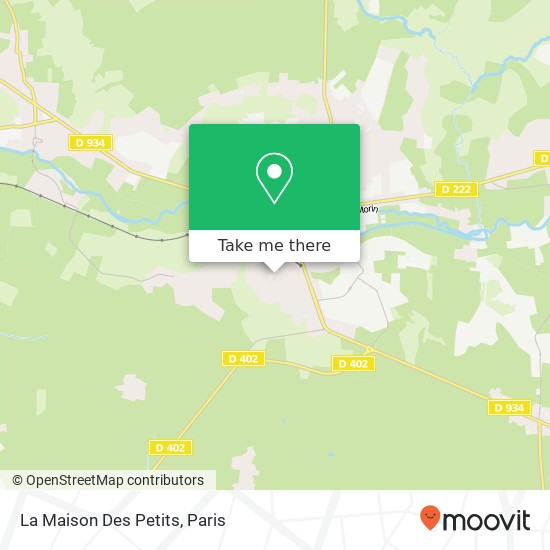 Mapa La Maison Des Petits