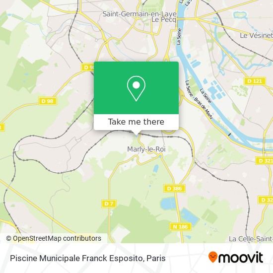 Piscine Municipale Franck Esposito map