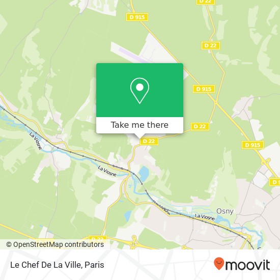 Le Chef De La Ville map