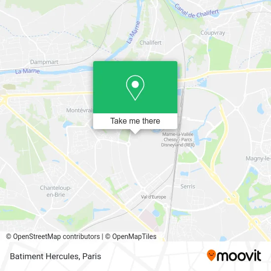 Batiment Hercules map