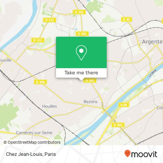 Mapa Chez Jean-Louis