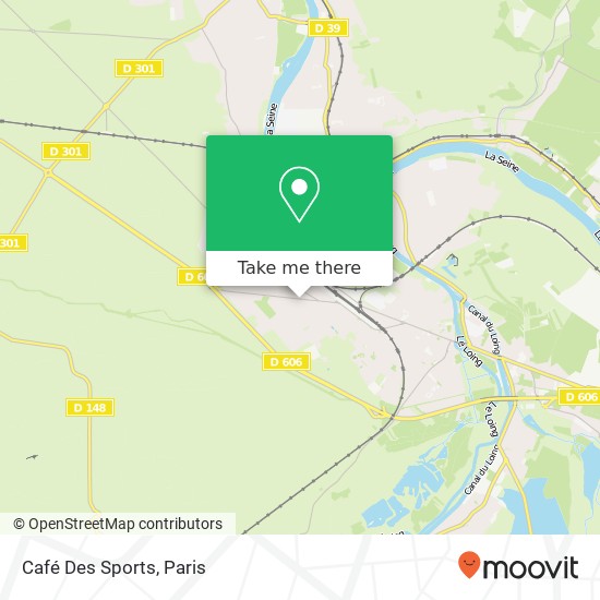 Café Des Sports map