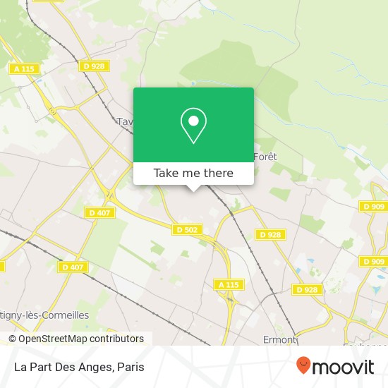 La Part Des Anges map